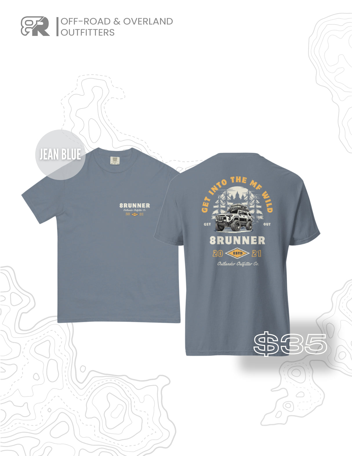 JEAN BLUE TSHIRT